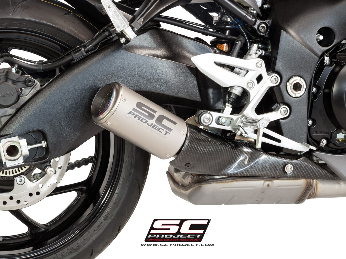 SC Project CR T Slip On Suzuki GSX S1000 2016 2017